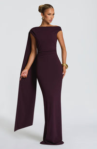Robin Maxi Dress – Plum