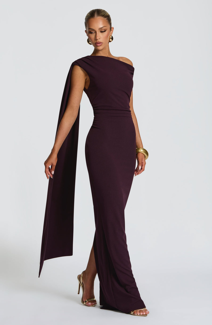 Robin Maxi Dress – Plum