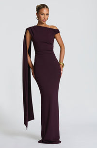 Robin Maxi Dress – Plum