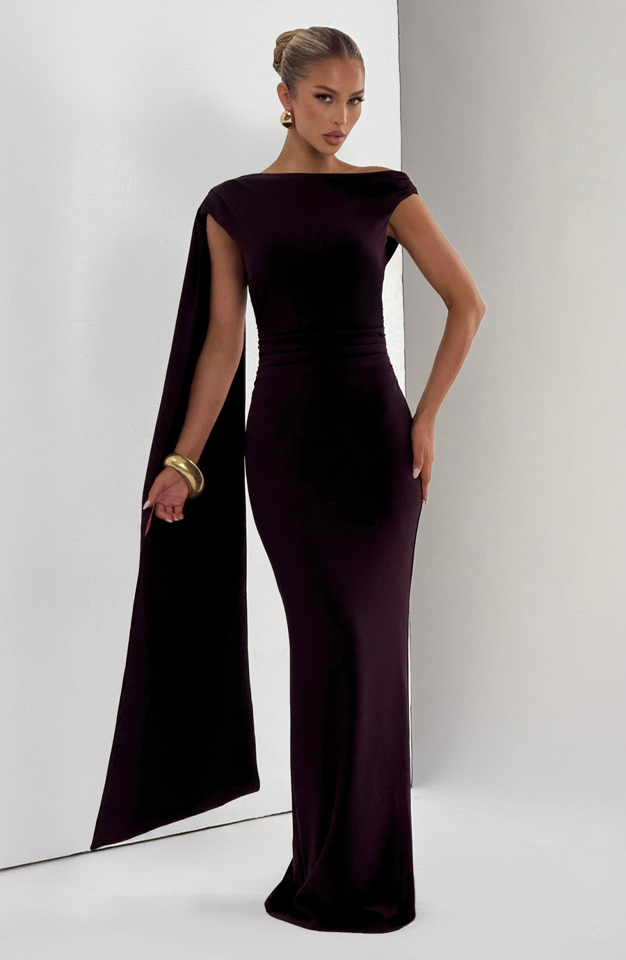 Robin Maxi Dress – Plum