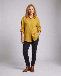 Kyra Casual Linen Blouse