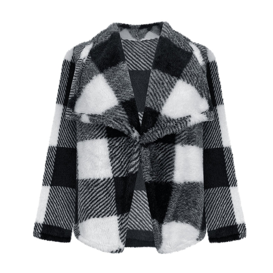Kyra Jacket in Check Print