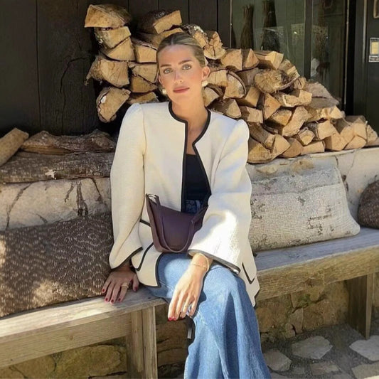 Kyra Jacket with Pockets and Belted