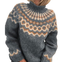 Kyra Knit Sweater in Red