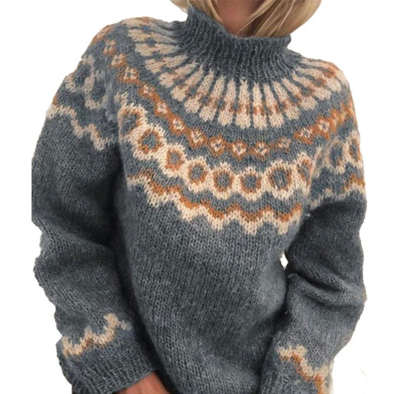 Kyra Knit Sweater in Red