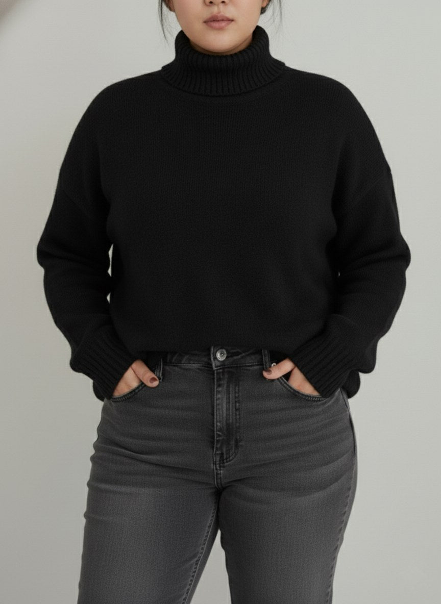 Lacey Sweater in Black