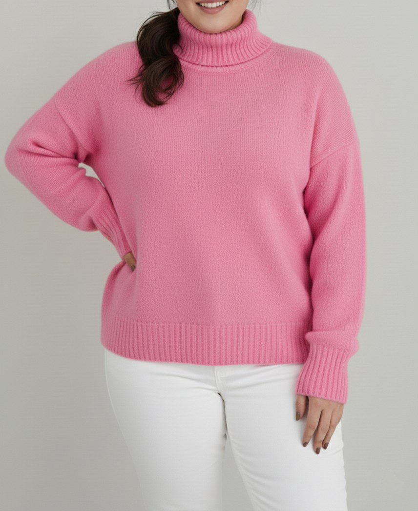 Lacey Sweater in Pink