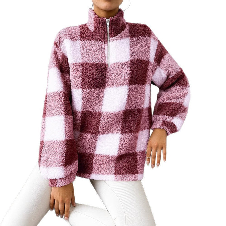 Lacey Sweater with Zip Front