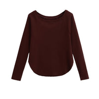 Lael Casual Shirt with Long Sleeve in Wine Red