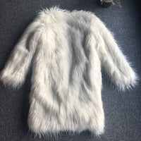 Lael Coat in White