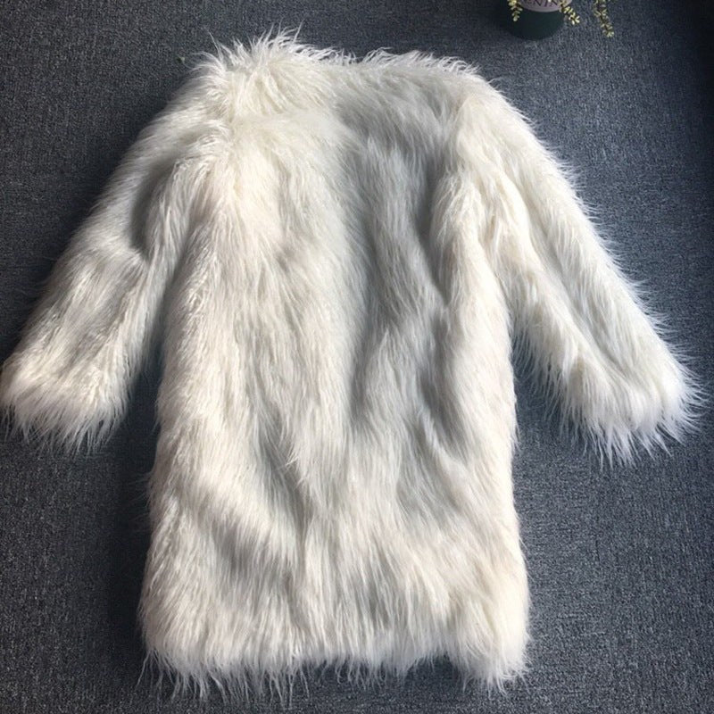 Lael Coat in White