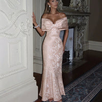 Lael Evening Dress with Fitted