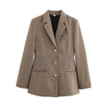 Lael Jacket with Checked
