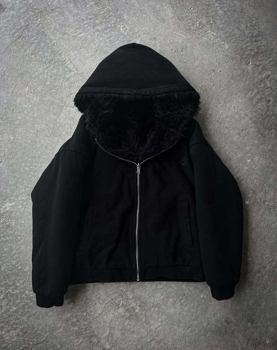 Lael Jacket with Hood in Black