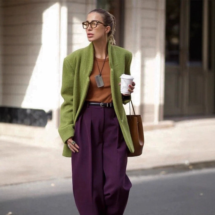 Laila Casual Blazer with Oversized
