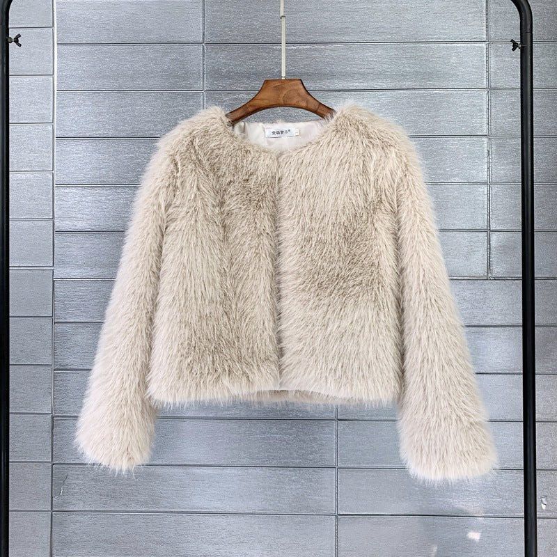 Laila Elegant Jacket in Apricot