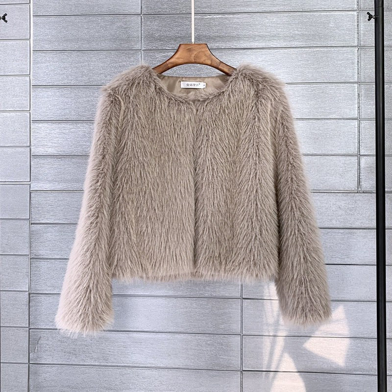Laila Elegant Jacket in Khaki