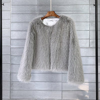 Laila Elegant Jacket in Light Grey