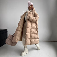 Laila Quilted Jacket with Zip Front and Hood