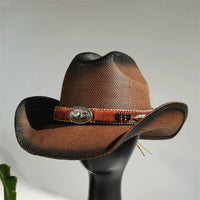 Lainey Cowboy Hat in Espresso Brown