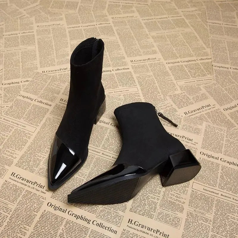 Magdalena | Women's Fall Block Heel Ankle Boots