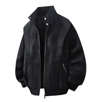 Lana Jacket with Zip Front and Pockets in Black