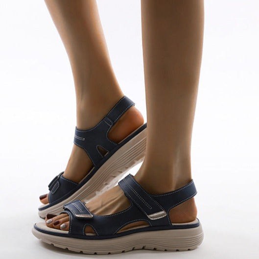 Lana Orthopaedic Sandals in Blue