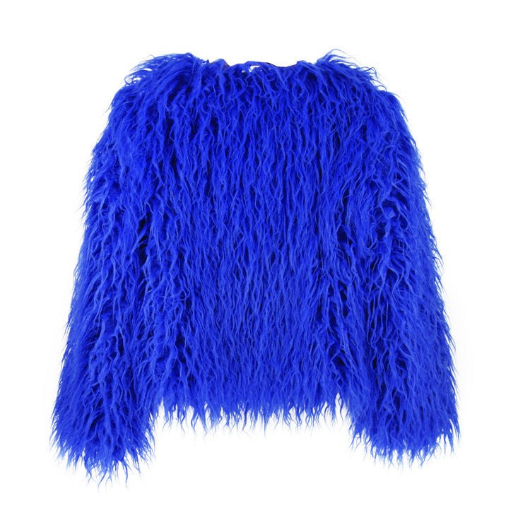Lana Relaxed Jacket in Royal Blue