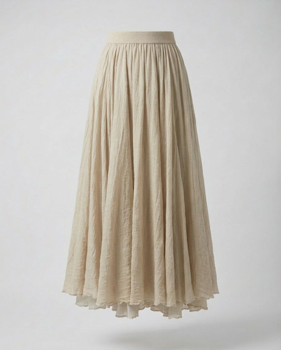 Lana Skirt in Apricot