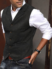 Landry | Men's Tailored Button Waistcoat