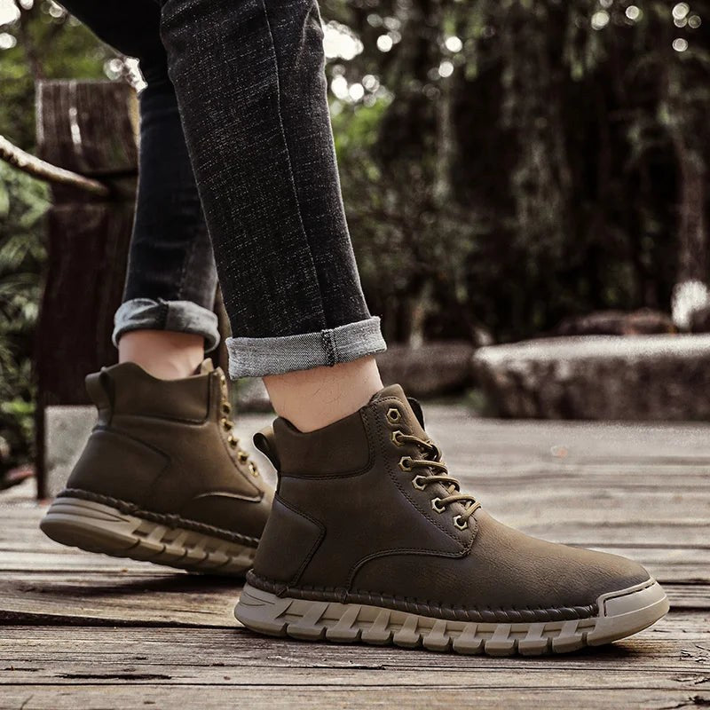 Langston Lightweight Performance Boot in Mahogany