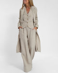 Lara Elegant Linen Vest