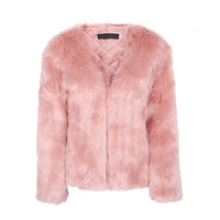 Lara Jacket with V-Neck in Pink