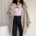 Lara Knit Cardigan with Oversized