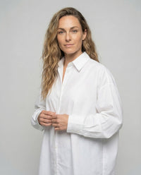 Lara Linen Blouse with Belted