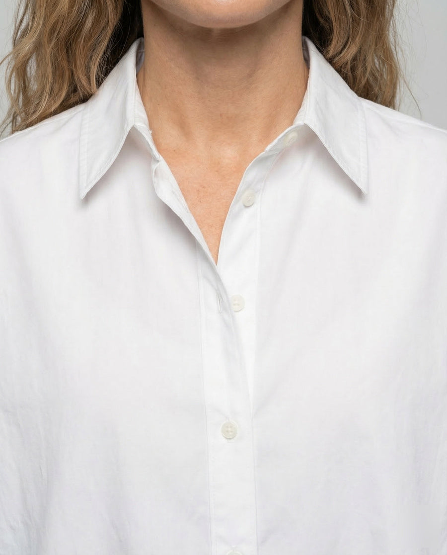 Lara Linen Blouse with Belted
