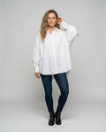 Lara Linen Blouse with Belted