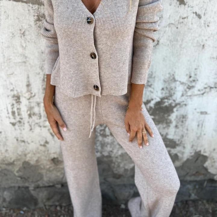 Lara™ 2-Piece Cardigan Set in Green