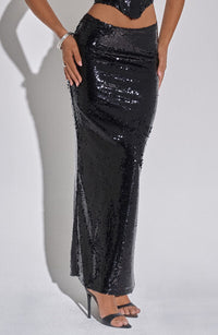 Simone Maxi Skirt - Black