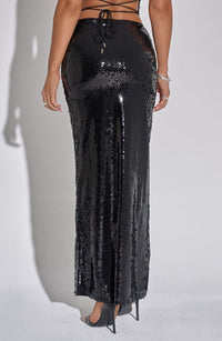 Simone Maxi Skirt - Black