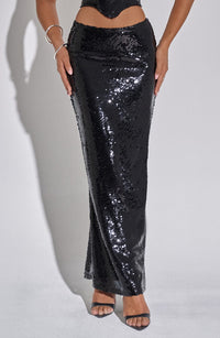 Simone Maxi Skirt - Black