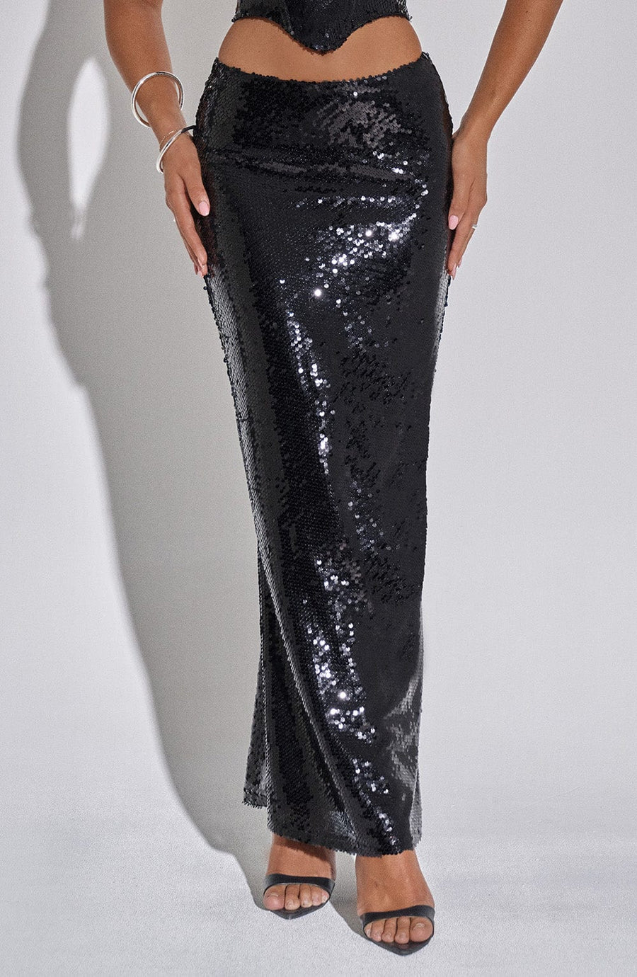 Simone Maxi Skirt - Black