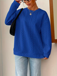 Larissa Knit Sweater in Blue