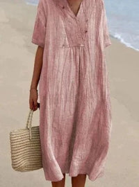 Larissa Lightweight Dress in Pink