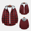 Larissa Shirt with Checked and Hood