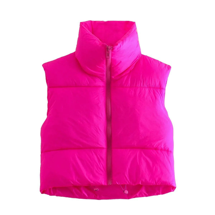 Larissa Vest in Plum