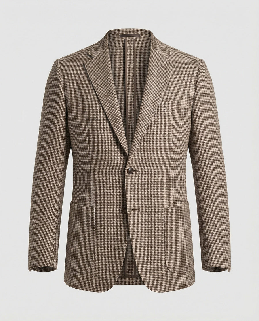 Lars Linen Blazer in Multicolour