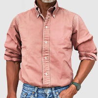 Lars Shirt with Long Sleeve in Pink