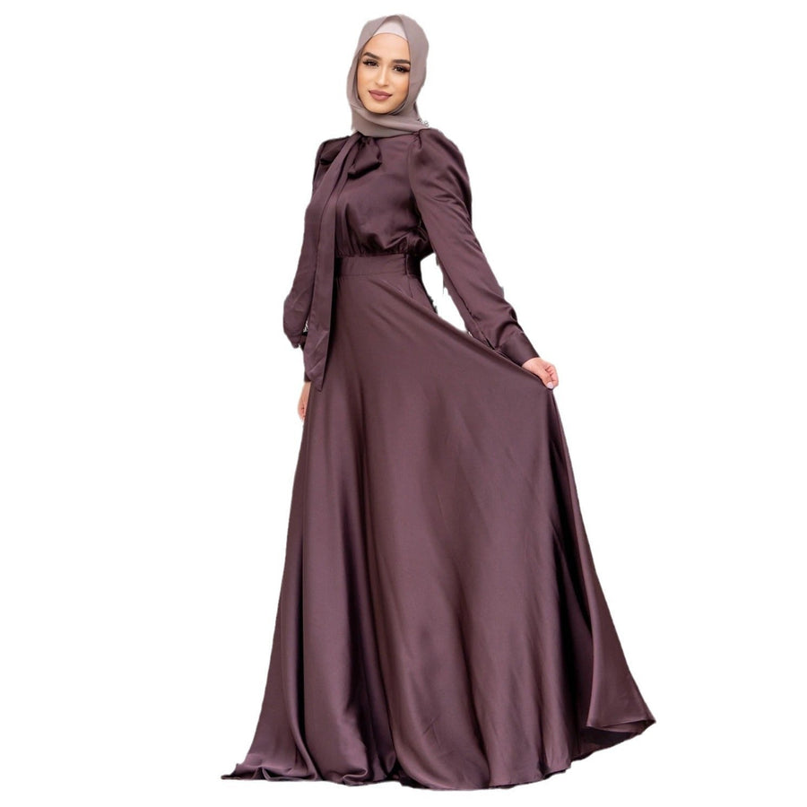 Laurel Elegant Dress with Belted