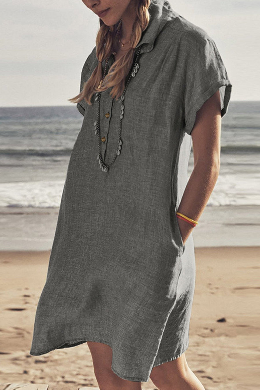 Laurel Linen Dress
